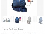 Bag with phone changing