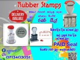 polymer pre ink rubber stamps