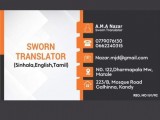 Sworn translator