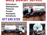 Gully Bowser Service in Nittambuwa