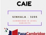 ONLINE SINHALA CLASSES FOR CAMRIDGE AND EDEXCEL EXAMS