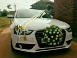 Ambalangoda Wedding car for Hire | Luxury Car | Toyota Hybrid car | Decoration with Flowers | Ribbon | Disign | Classic | just married