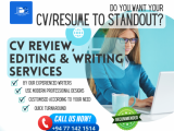 CV Writing | CV Review and Edit Services