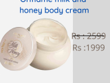 Oriflame milk and honey body lotion