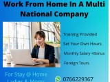Part Time Job For Stay at Home Ladies/Moms