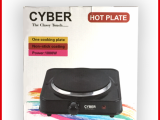 Hot Plate - Cyber Single Burner Hot Plate (White/Black)