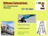 Construction equipment rental Weliweriya