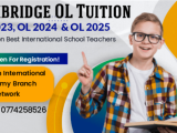 Cambridge OL Tuition by Region Best International School Teachers