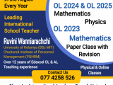 Edexcel OL 2023,OL 2024 & OL 2025 Mathematics and Physics