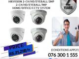 NEMICO | CCTV Hikvision CH 2-HD/ 2MP, CH 2-HD/1MP Eyeball