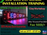 LED DISPLAY BOARD TRAINING - OFFER