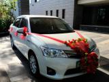 Wedding car for Hire | Luxury Car | Toyota Hybrid car | Decoration with Flowers | Ribbon | Disign | Classic | just married