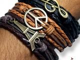 leather bracelet ( 3 colours)