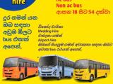 Bus For Hire Colombo 0713235678 Bus Hire