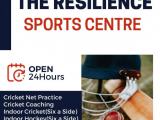 Cricket net practice