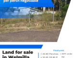 Land for sale in Welmilla Bandaragama Road