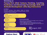 21st Century Teaching, Coaching, Facilitation and Mentoring