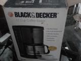 Black and Dakar 12 cup filter coffee maker