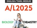 2025.2024 A/L EM/TM Chemistry And Biology