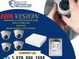 Hikvision CCTV CH 4-HD/ 1MP & DVR 4 Turbo, HDD