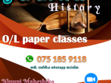Online history paper classes