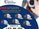 Hikvision | CCTV CH 6-HD/Bullet/ 2MP