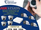 Hikvision | CCTV CH 4-HD/Bullet/ 2MP & CCTV CH 4-HD/Eyeball/ 1MP & DVR 4 turbo