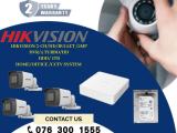 Hikvision | CCTV CH 3-HD/Bullet/ 2MP &  DVR 4 turbo & HDD/1TB