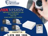 Hikvision | CCTV CH 4-HD/Bullet/ 2MP &  DVR 4 turbo & HDD/1TB