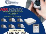 Hikvision | CCTV CH 6-HD/Bullet/ 2MP &  DVR 8 turbo/HDD/1TB