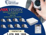 Hikvision | CCTV CH 8-HD/Bullet/ 2MP &  DVR 8 turbo/ HDD/1TB