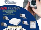 Hikvision | CCTV CH 2-HD/Bullet/ 2MP &  CCTV 2-CH -HD/ 1MP Bullet, DVR 4Turbo & HDD/1TB