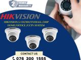 HIKVISION | CCTV 3CH -HD/ 2MP Eyeball