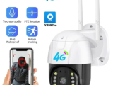 4G sim card camera IP66 outdoor ptz security camera