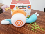 Pull Along Snail Toy