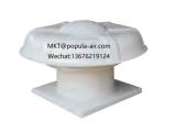 POPULA Fiberglass axial flow roof ventilation fan DWT-I