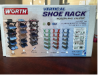 Plastic Shoe Rack - Dark Color
